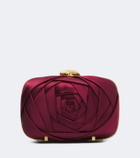 Roger Vivier Rose Vivier satin clutch