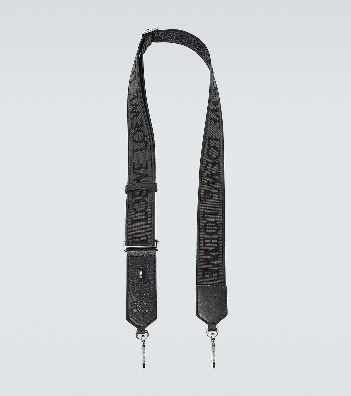 LOEWE green Jacquard Anagram Strap