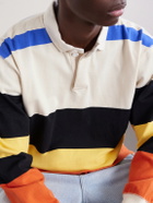 Drake's - Striped Cotton-Jersey Rugby Shirt - Multi