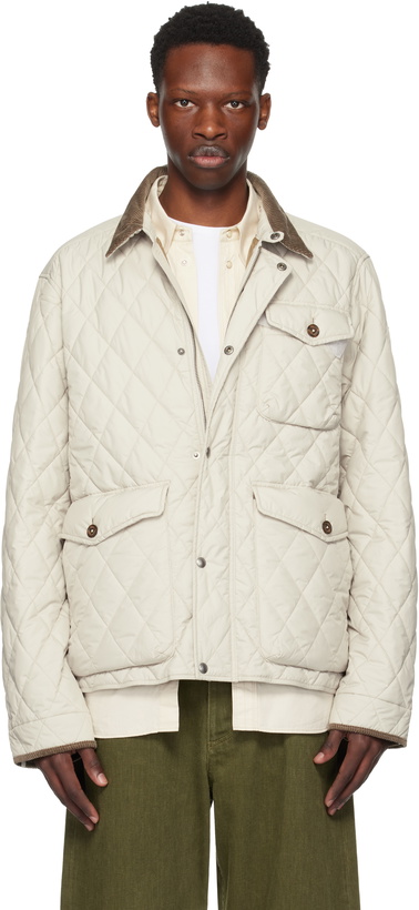 Photo: Polo Ralph Lauren Gray 'The Beaton' Quilted Jacket