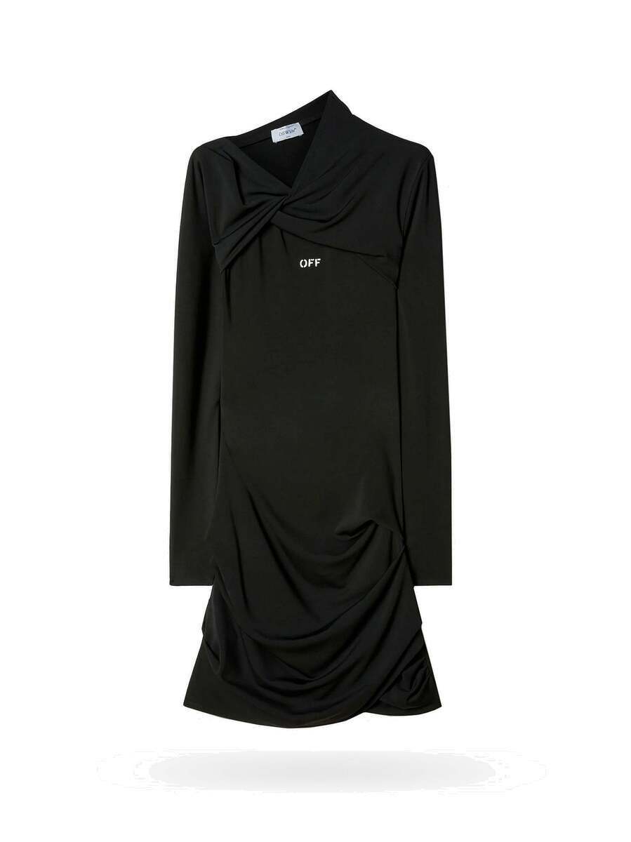 パーティードレス Off-White OWDB460S23 FAB001 1000 Dresses Black Amazon.com: HGps8w Womens Crepe Overlay Jumpsuit Elegant