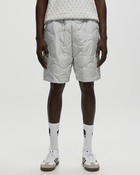 Arte Antwerp Quilted Bauhaus Shape Short Grey - Mens - Casual Shorts