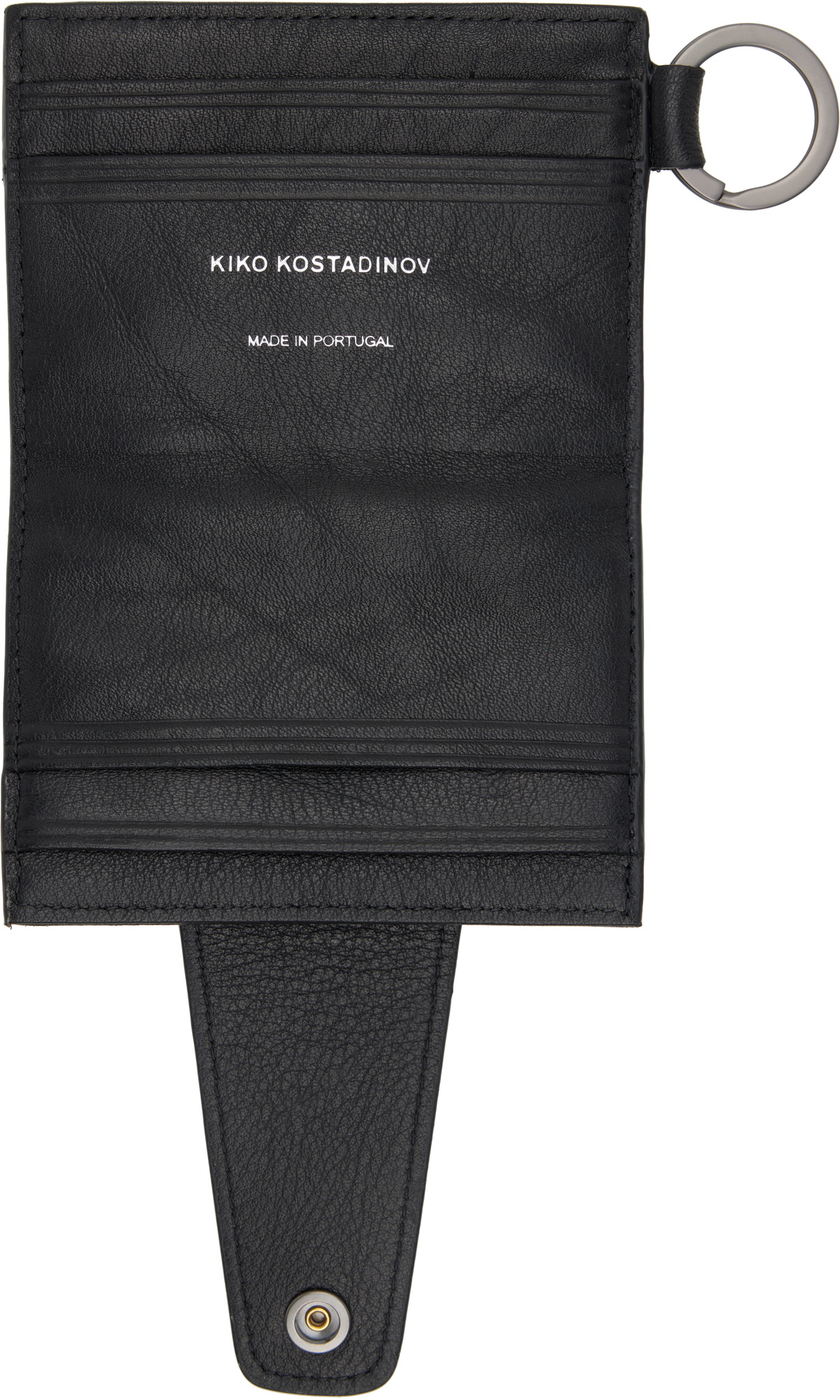 Kiko Kostadinov Black Orvos Card Holder