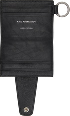 Kiko Kostadinov Black Orvos Card Holder