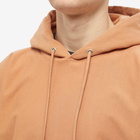 Auralee Men's Popover Hoody in Light Brown