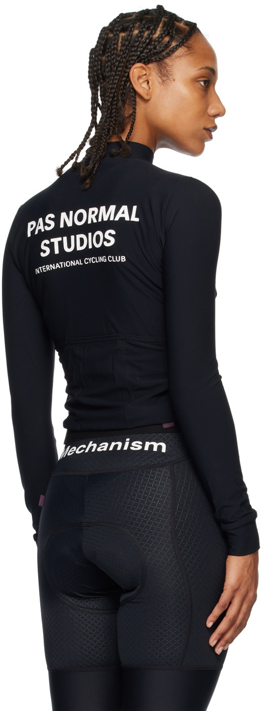 Pas Normal Studios Black Mechanism Long Sleeve T-Shirt