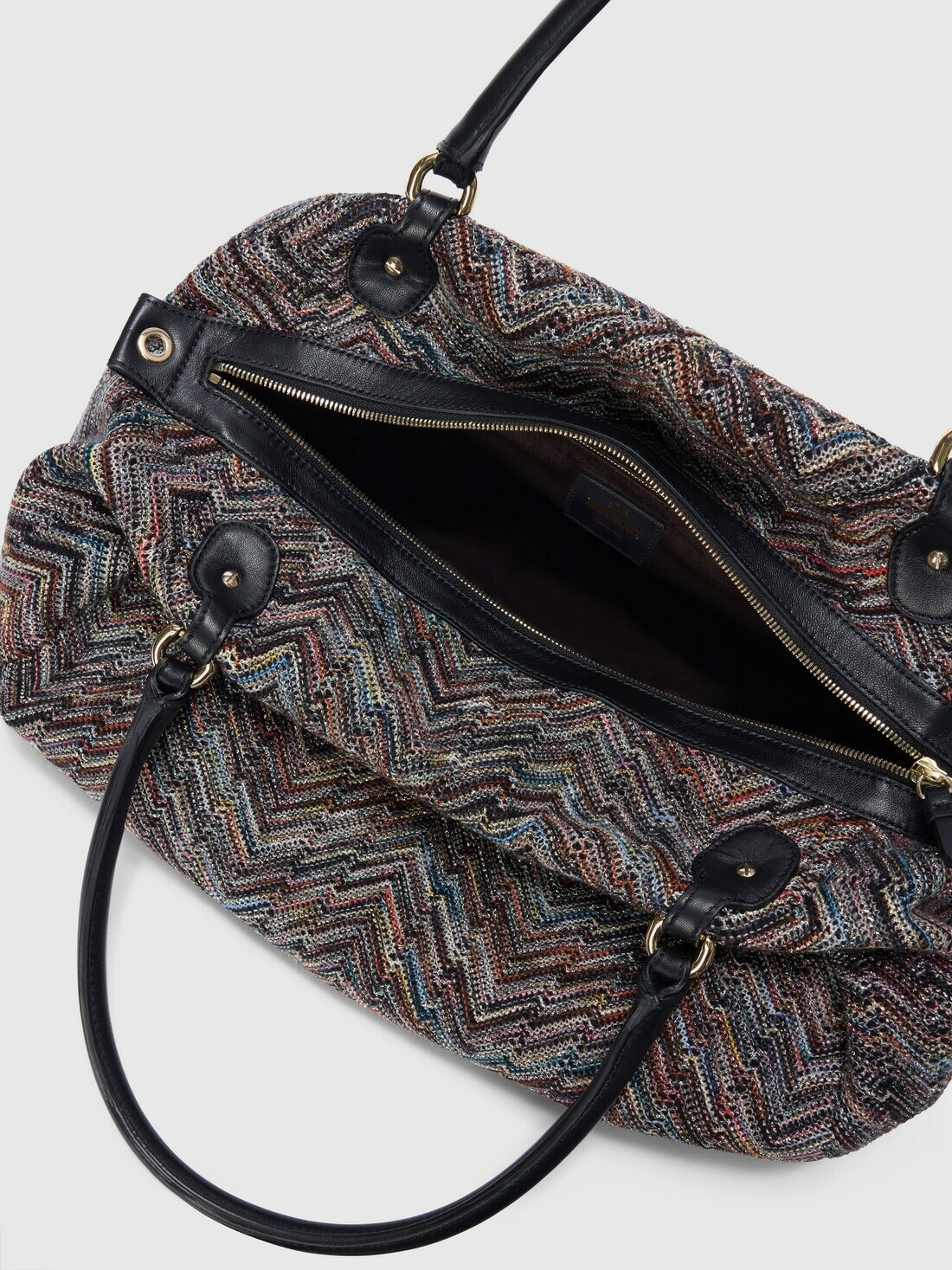 Missoni - Crossbody bag in wool, Women, Multicoloured