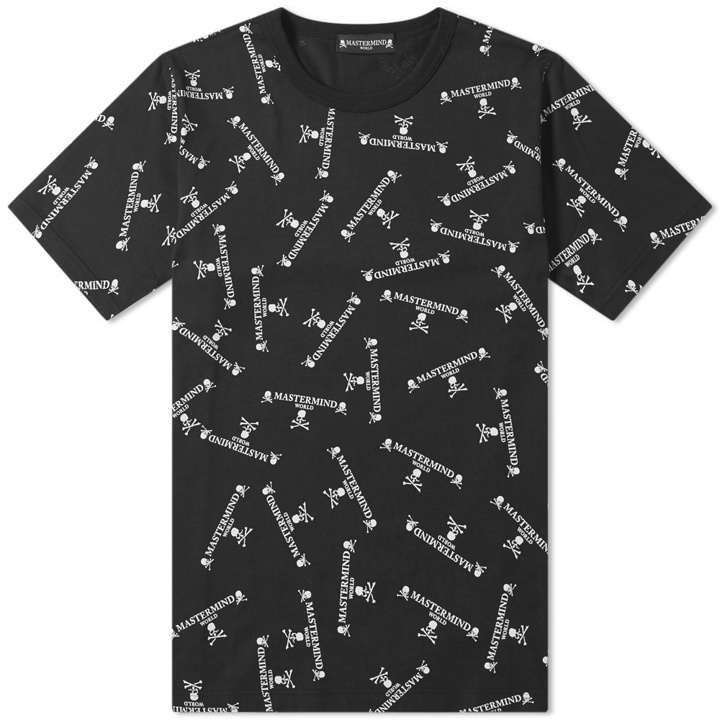 Photo: MASTERMIND WORLD All Over Print Tee