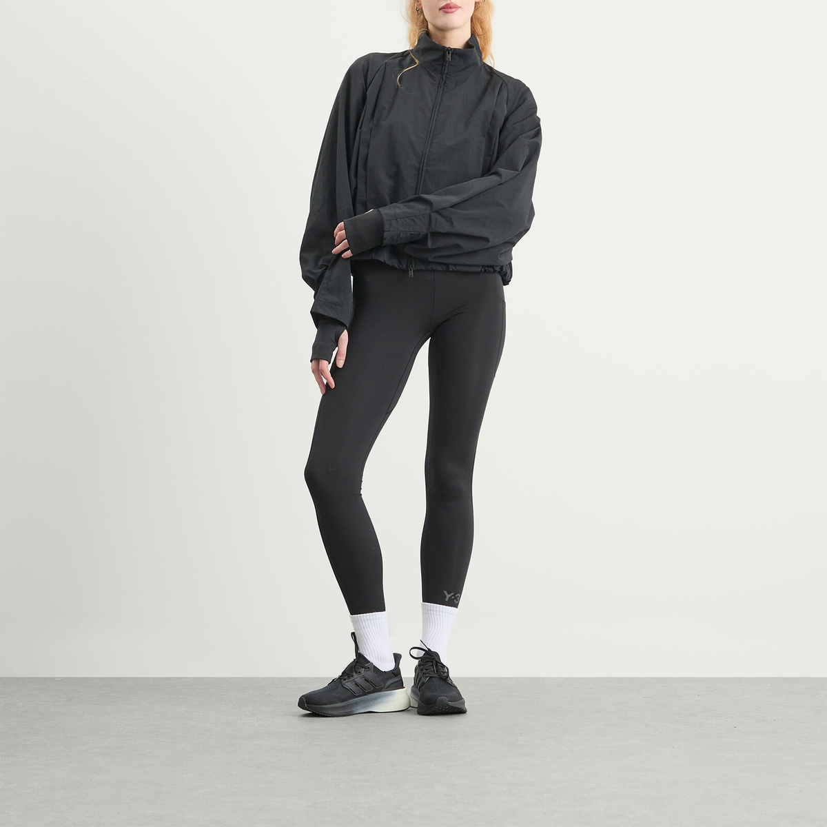 Y-3 Women's Cropped Jacket in Black