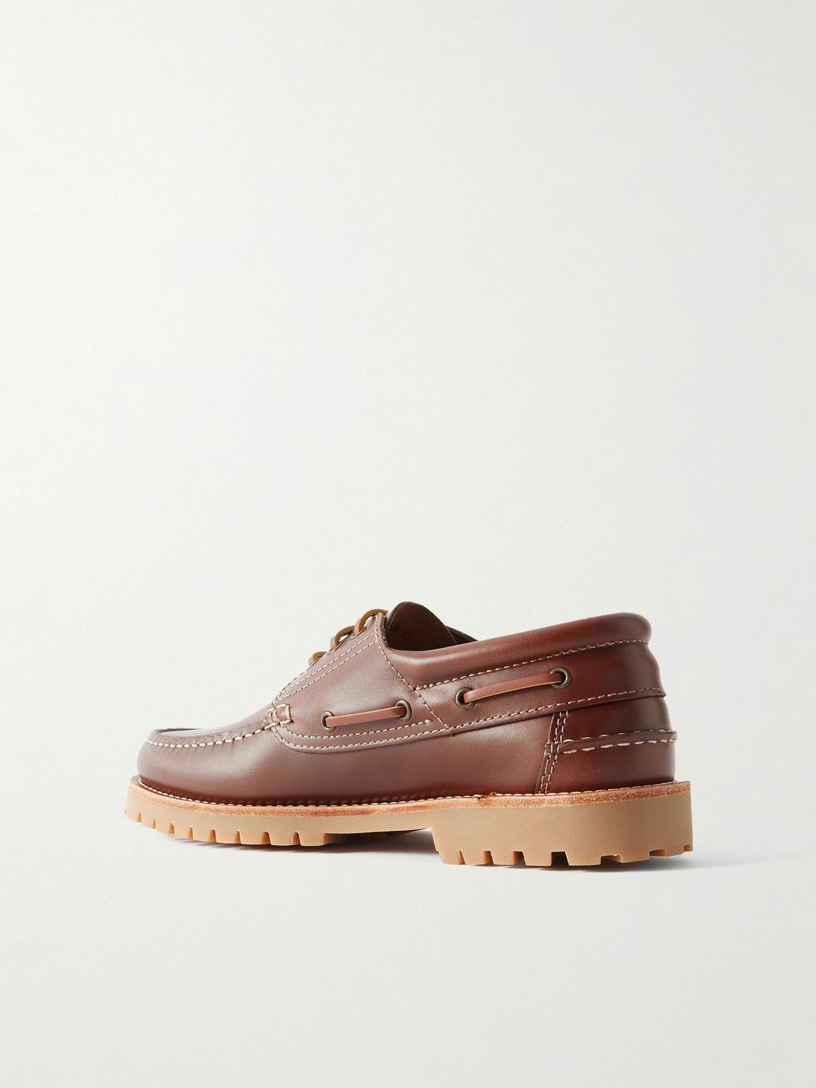R.M.Williams - Dockyard Leather Boat Shoes - Brown