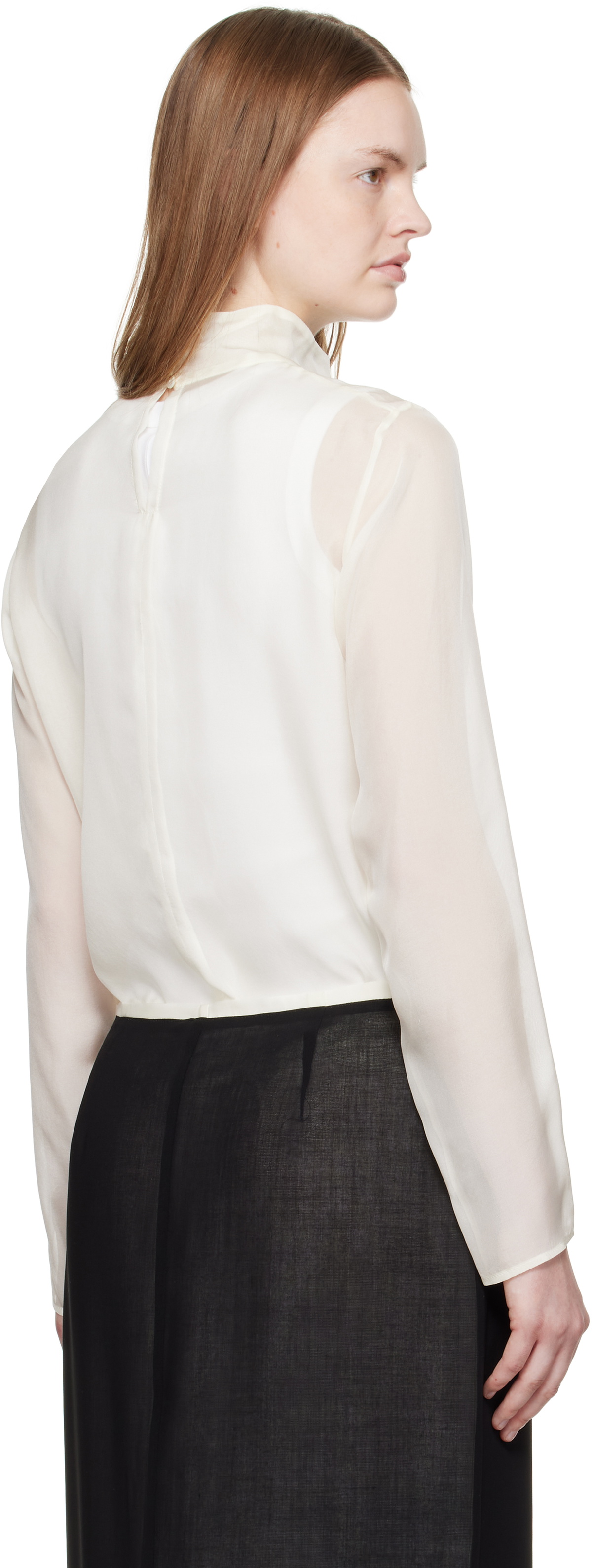 La Collection Off-White Clarice Blouse