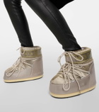 Moon Boot Icon Low Glance satin snow boots