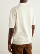 Norse Projects - Leif Linen and Cotton-Blend Polo Shirt - White