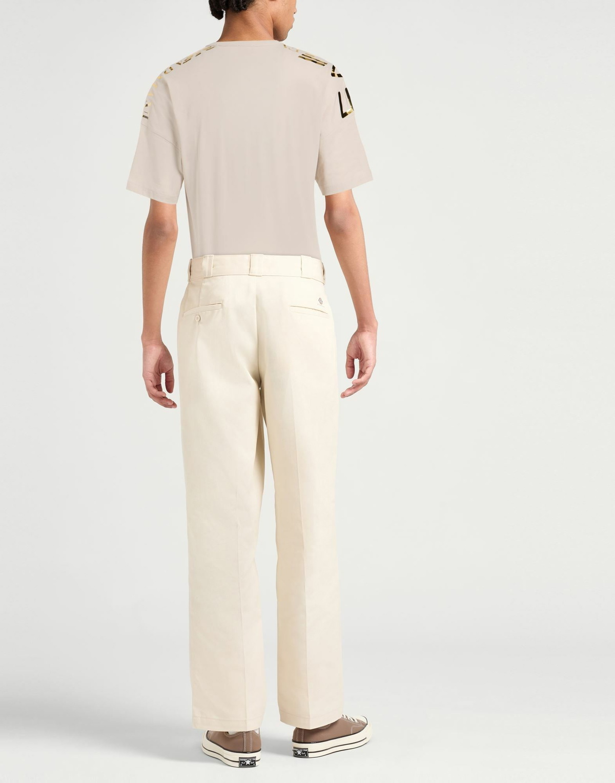 Ea7 Mens T-shirt in Beige