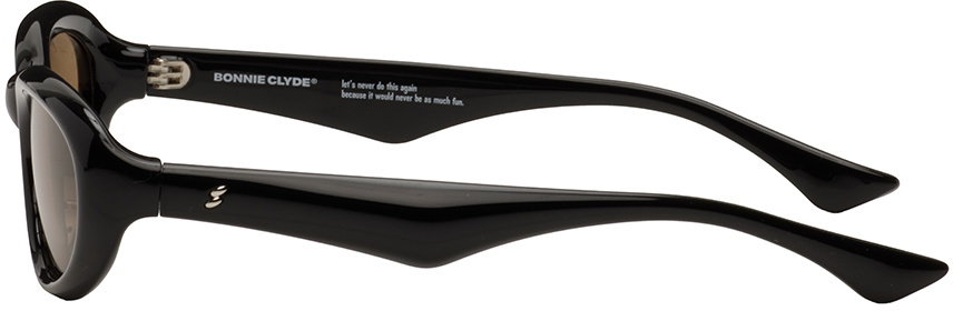 BONNIE CLYDE Black & Brown Groupie Sunglasses Bonnie Clyde