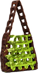 SC103 Brown & Green Links Bag
