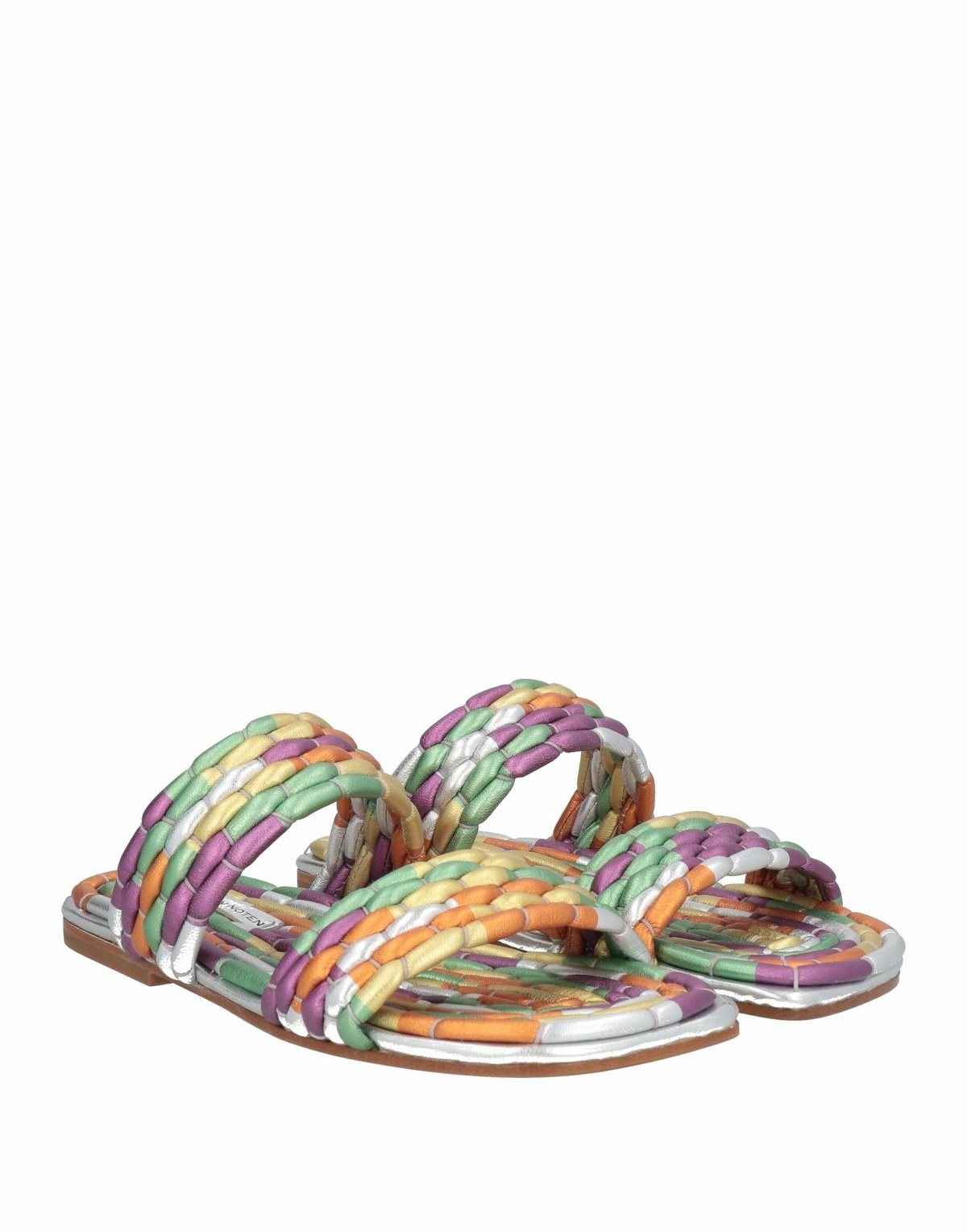 Dries Van Noten Womens Sandals in Silver