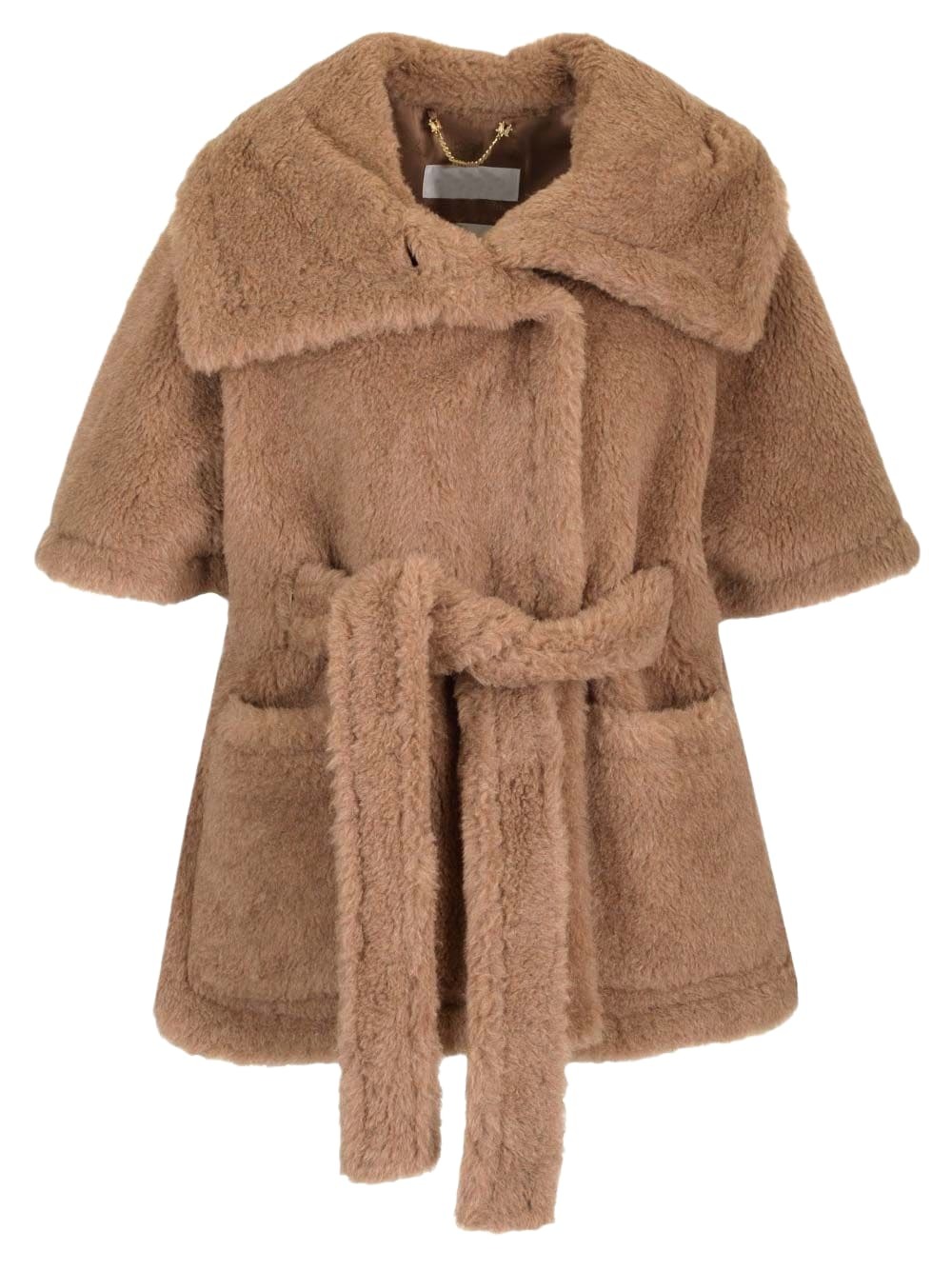 Max Mara Cappuccino Linen Blend Targa Blazer Max Mara