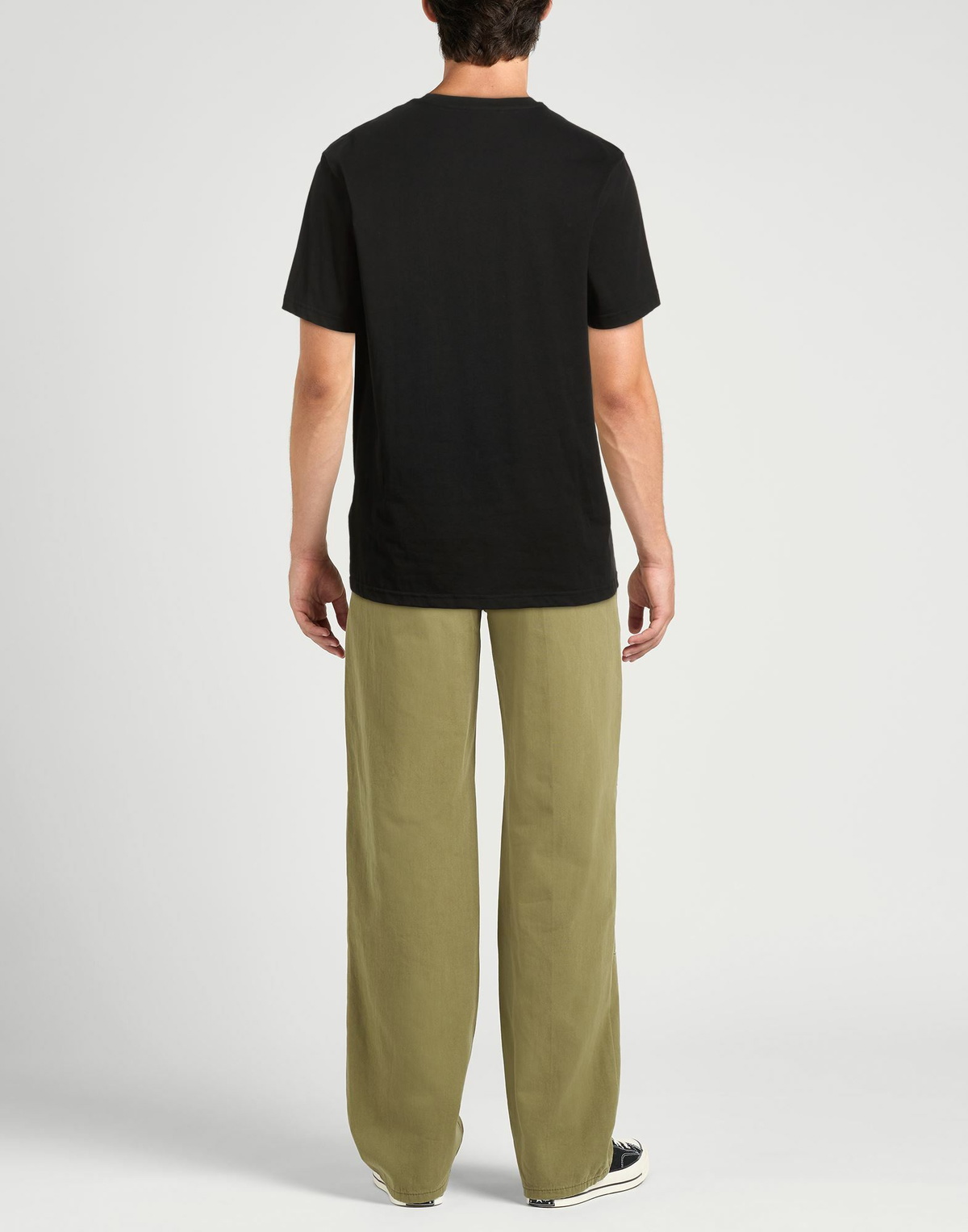 Dondup Mens T-shirt in Black