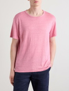 God's True Cashmere - Signature Linen T-Shirt - Pink