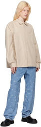 Axel Arigato Beige Flow Shirt