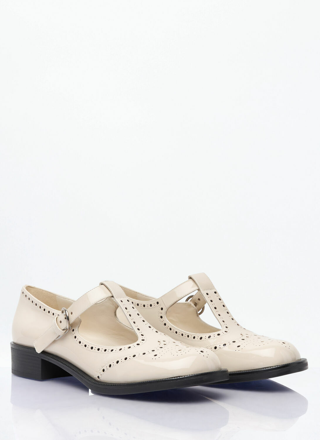 Miu Miu Patent Leather Mary Jane Shoes
