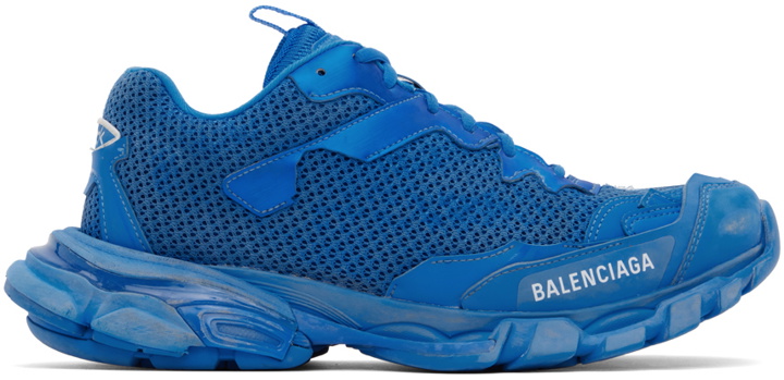 Photo: Balenciaga Blue Track 3.0 Sneakers