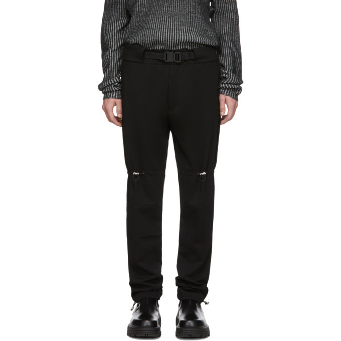 Photo: 1017 ALYX 9SM Black Gaiter Buckle Trousers