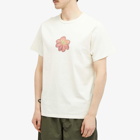 Foret Men's Floral Sketch T-Shirt in Cloud