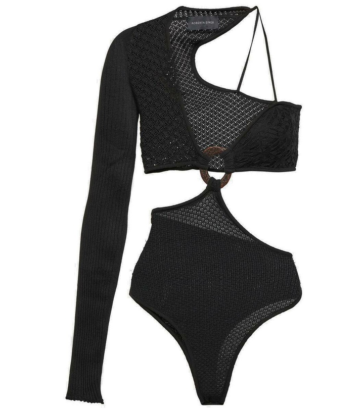 Photo: Roberta Einer Legato asymmetric cotton bodysuit