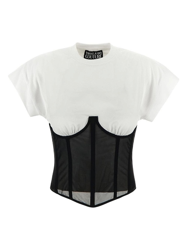 Photo: Versace Jeans Couture Bustier Top