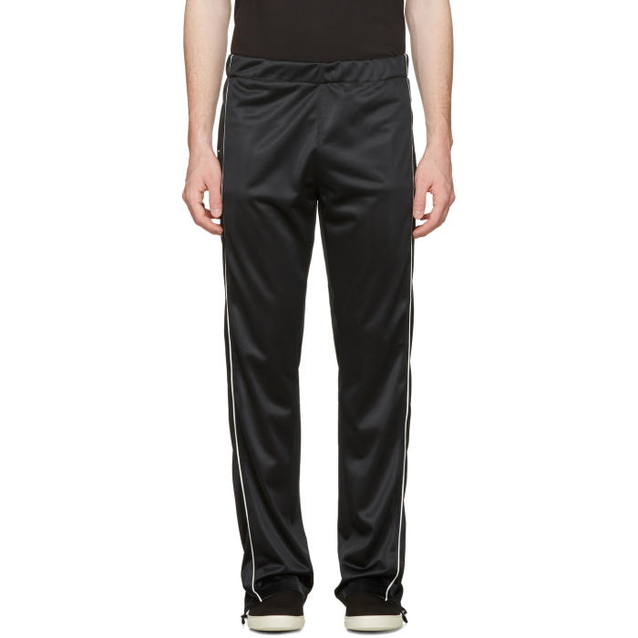 Photo: Maison Margiela Black Snap Track Pants