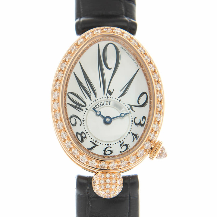 Photo: Breguet Reine De Naples Automatic Diamond Ladies Watch 8928BR/5W/944/DD0D3L