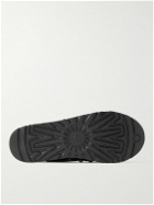 UGG Australia - Gallery Dept. Tasman Regenerate Embellished Shearling-Lined Leather Slippers - Black