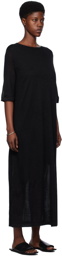 Lauren Manoogian Black Layer Maxi Dress