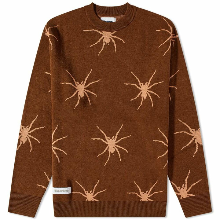 Photo: Butter Goods Tarantula Knit Sweater