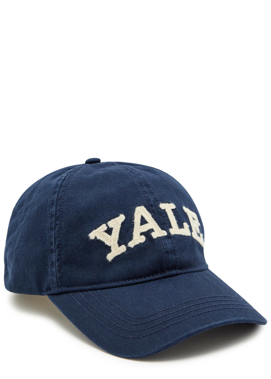 Gant Yale Embroidered Cotton-twill cap - Navy - One Size