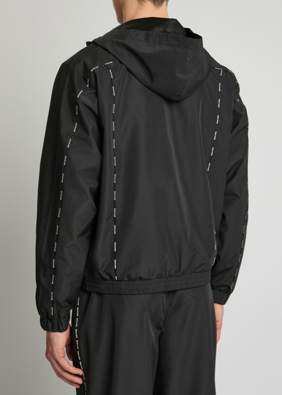 Daily Paper Amadi Hooded Shell Jacket Black