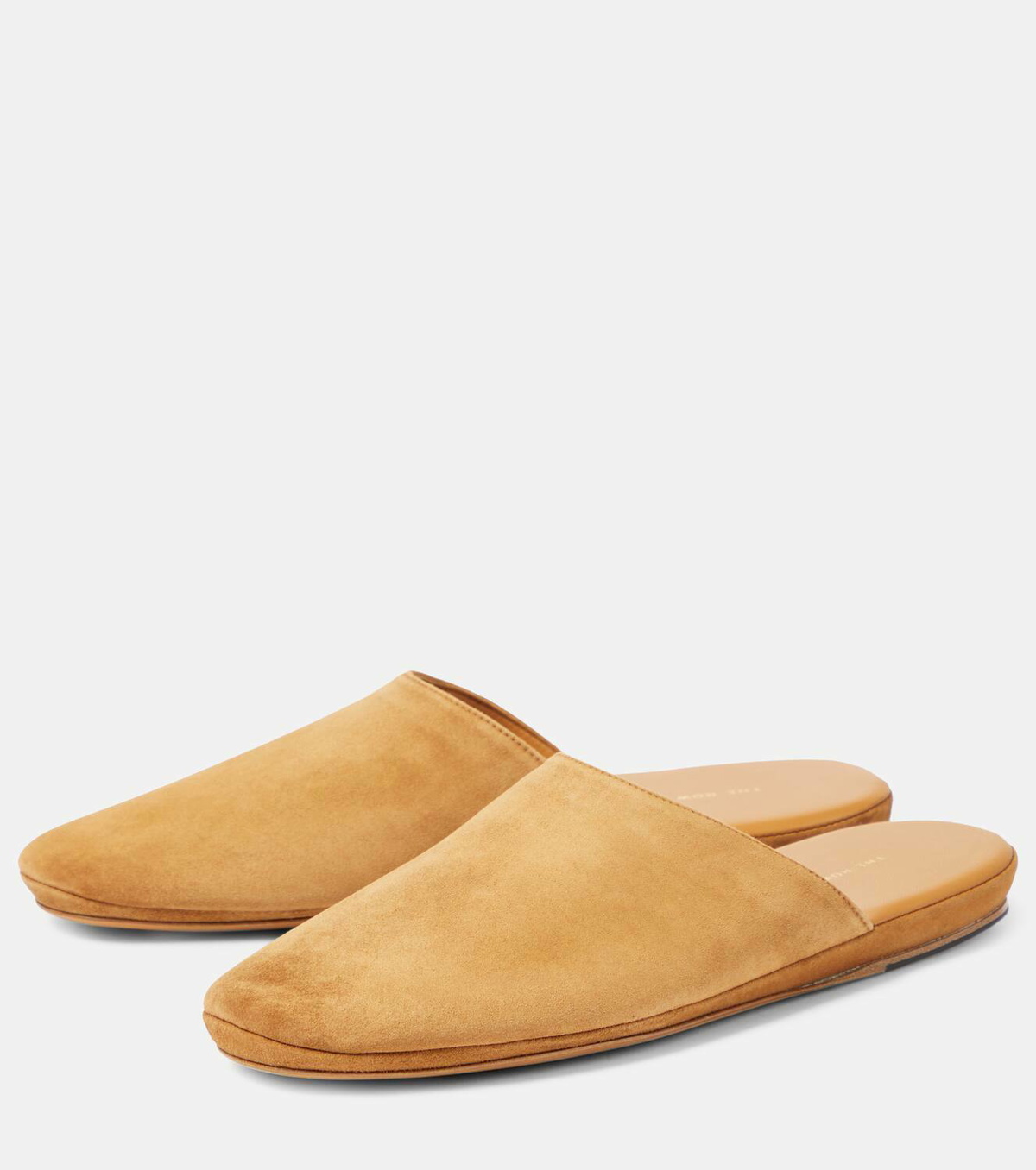 The Row Franco suede slippers The Row