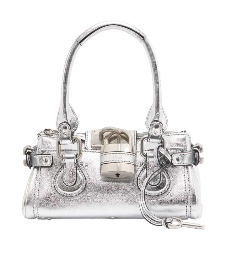 Photo: Chloé Paddington Small metallic leather shoulder bag
