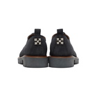 Off-White Black Nubuck Cross Derbys