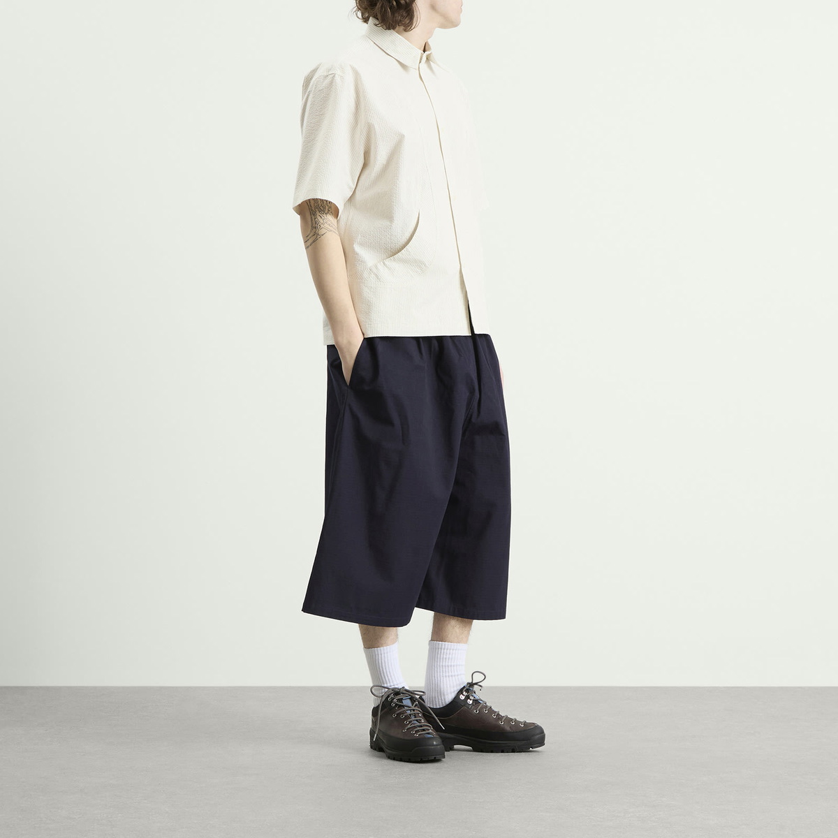 Sage Nation Men's Factor Shorts in Indigo