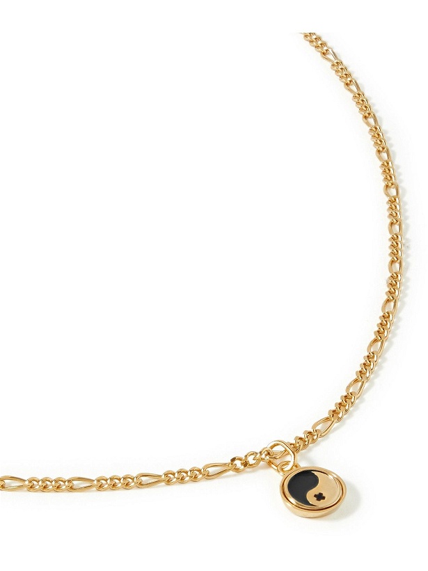 Photo: Maria Black - Negroni Tyra Retox Gold-Plated and Resin Chain Necklace