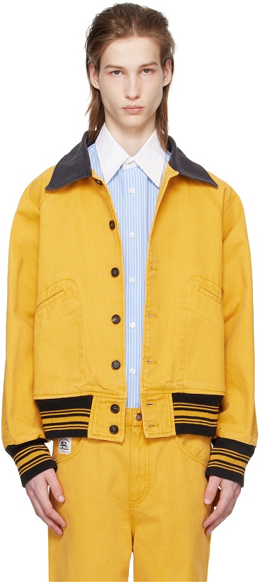 Photo: Bode Yellow Banbury Jacket