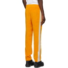 Palm Angels Orange Chenille Track Pants