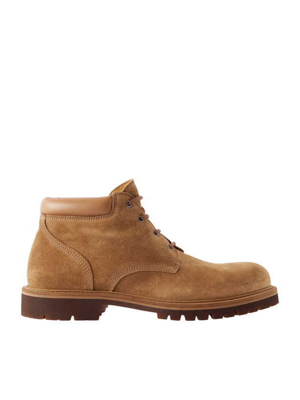 Photo: Officine Creative - Boss 021 Suede Boots - Gray