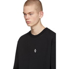 Marcelo Burlon County of Milan Black Heart Wings Sweatshirt