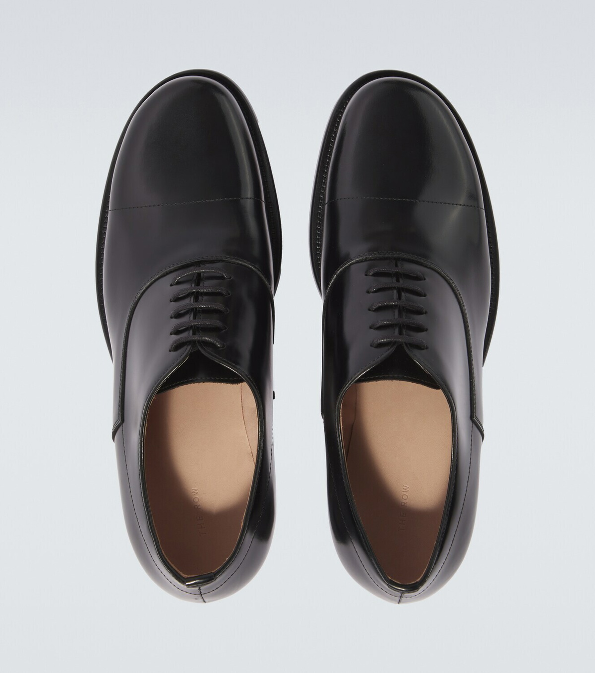 The Row Kai leather Derby shoes