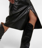 Isabel Marant - Carly leather midi dress