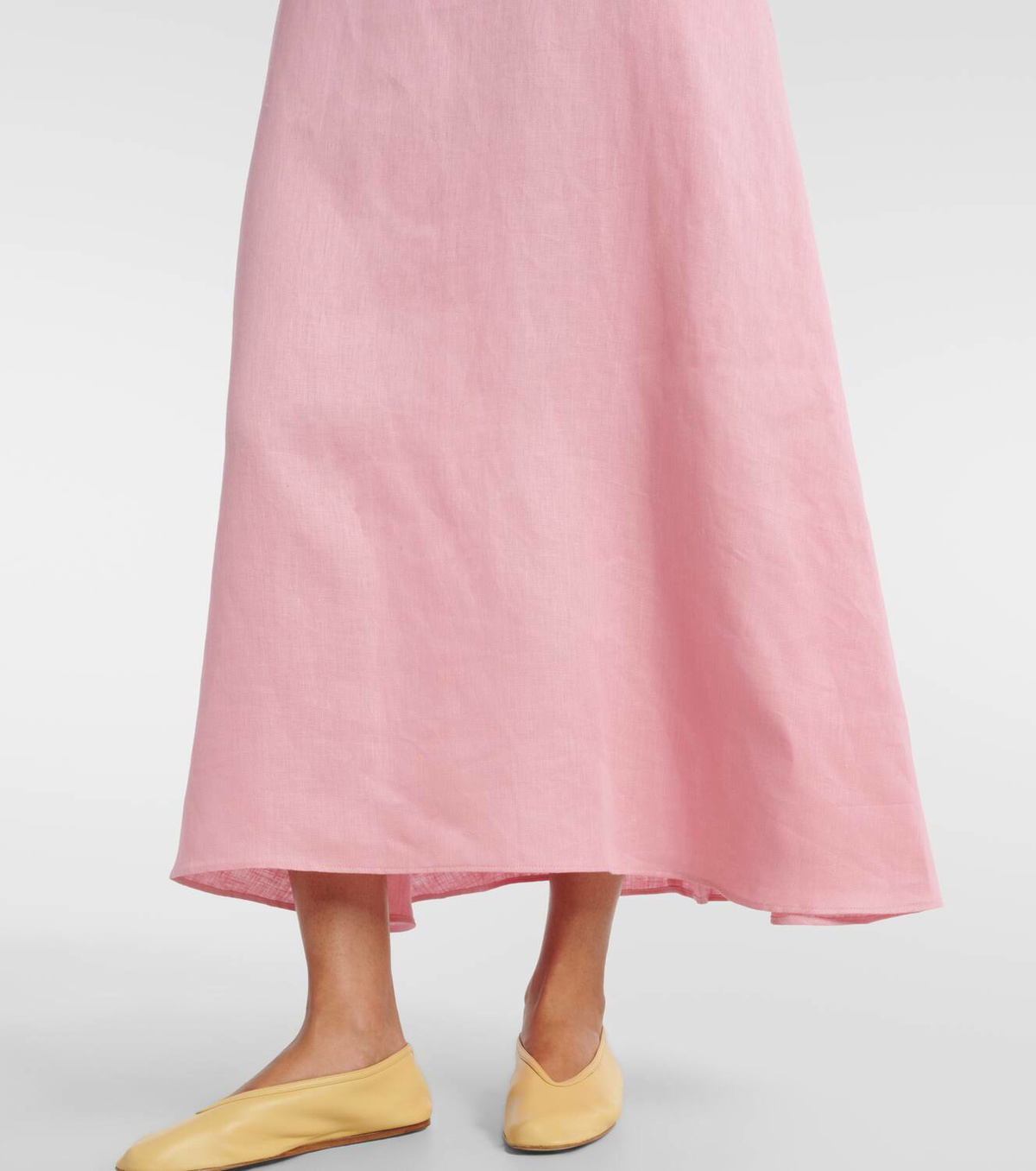 Asceno Tallin linen midi dress